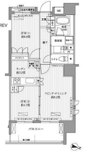rapport M’Sの間取り画像