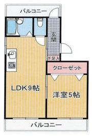 スプリングコート六甲（セパレート）の間取り画像