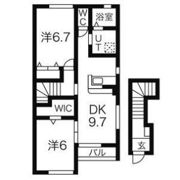 クレール大木戸Ⅰの間取り画像
