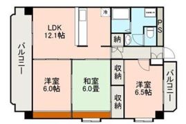 グランレーヴ壱番館の間取り画像