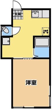 北区赤羽台3丁目アパートの間取り画像
