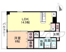 ファースト・レーベン新富町の間取り画像