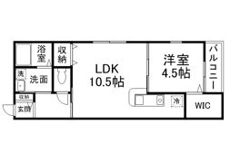 HCフラッツ国玉ガーデンⅡの間取り画像