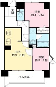 武蔵関シティハウスの間取り画像