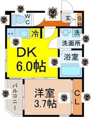 OKASIN6931の間取り画像