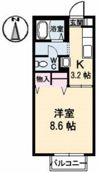 杉乃子ハイムの間取り画像