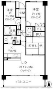 パークホームズ覚王山 SOUTHの間取り画像