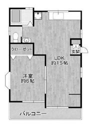 カーサNKの間取り画像