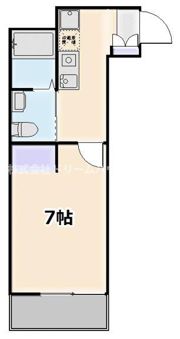 casafortuna横浜柴町の間取り画像