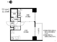 アーバネックス梅田東の間取り画像