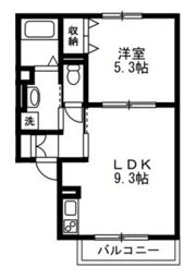 ヴィレッジハルミⅠの間取り画像