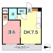 倉敷イーストコーポの間取り画像