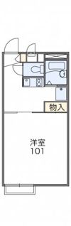 レオパレス日の出の間取り画像