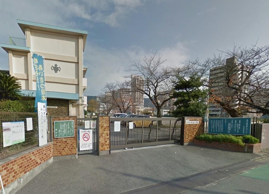 中島小学校(410m)