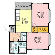 アウローラハイツB棟の間取り画像