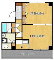アビタシオン清水の間取り画像