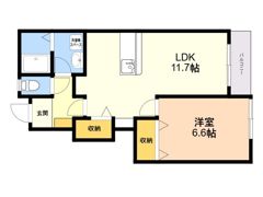 リバーホークの間取り画像