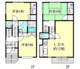 パレST東町の間取り画像