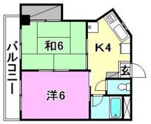 CLEMワタナベの間取り画像