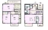 メゾンベルソー Bの間取り画像