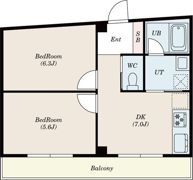 M-54(エム ゴジュウヨン)の間取り画像