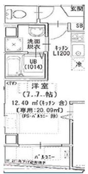 プレーマ南千住(ﾌﾟﾚｰﾏﾐﾅﾐｾﾝｼﾞｭ)の間取り画像