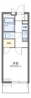 レオパレスルコントワール御影の間取り画像