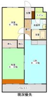 ビューしじみの森の間取り画像