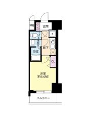 Dimus新大阪の間取り画像