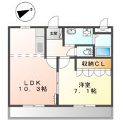 グリーンアヴェニューの間取り画像