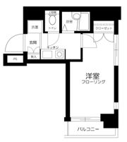 スカイコート日本橋の間取り画像