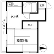 宇留野ビルの間取り画像