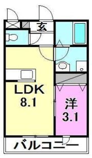 Girasole TACHIBANA1の間取り画像