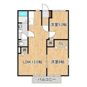 グリーンヒルズなかのIの間取り画像