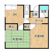 和泉ハイムの間取り画像