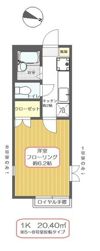 クレアーレ瑞江Ⅱの間取り画像
