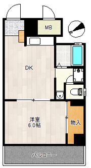 レクシア新大阪の間取り画像