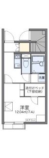 レオネクストエクレール エヌの間取り画像