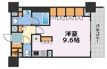 リーガル北心斎橋Ⅱの間取り画像