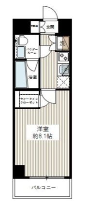 AXAS墨田アジールコートの間取り画像