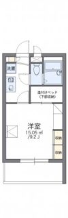 レオパレス松島中前の間取り画像