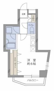 クオーレ目白台の間取り画像