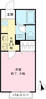 ハイム・ラグ・ドールの間取り画像