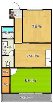 リバティーイトウの間取り画像