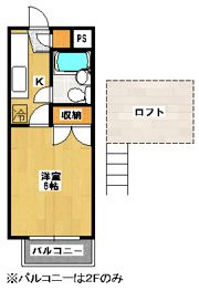 メゾンISHIDAの間取り画像