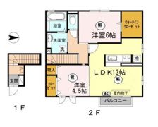 ウエストゥランタン A棟の間取り画像