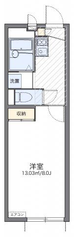 レオパレス南馬込ETの間取り画像