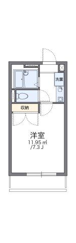 レオパレスガーデンビレッジの間取り画像