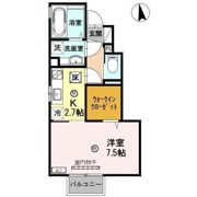D-roomアンの間取り画像