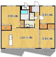 KSK中須コアプレイスの間取り画像